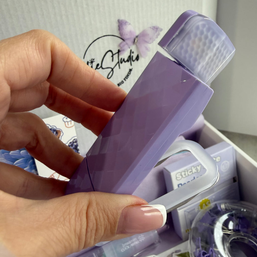 LAVENDER MACARON DREAM | STATIONERY BUNDLE | DESK ESSENTIALS