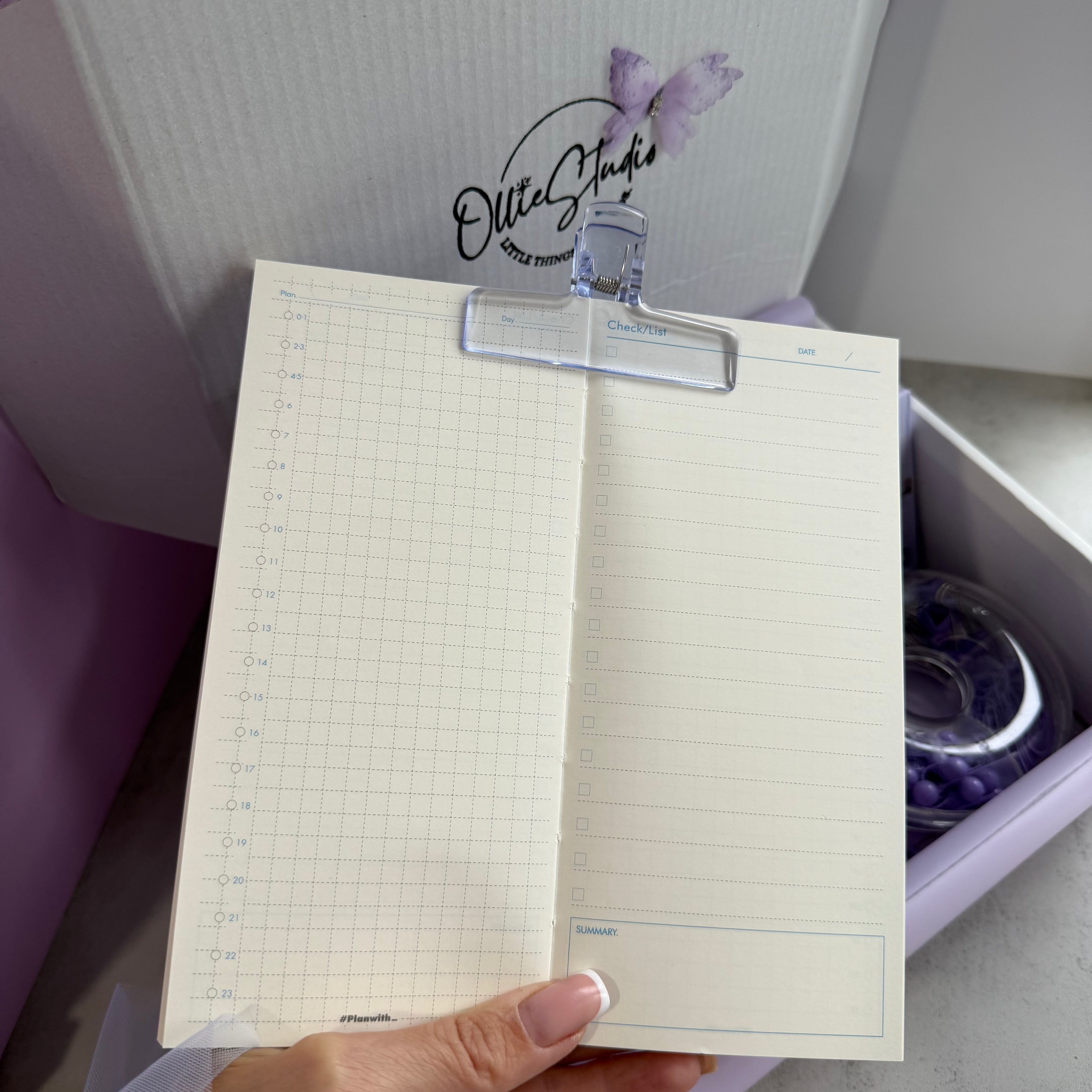 LAVENDER MACARON DREAM | STATIONERY BUNDLE | DESK ESSENTIALS