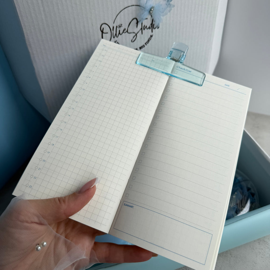 BLUE MACARON DREAM | STATIONERY BUNDLE | DESK ESSENTIALS