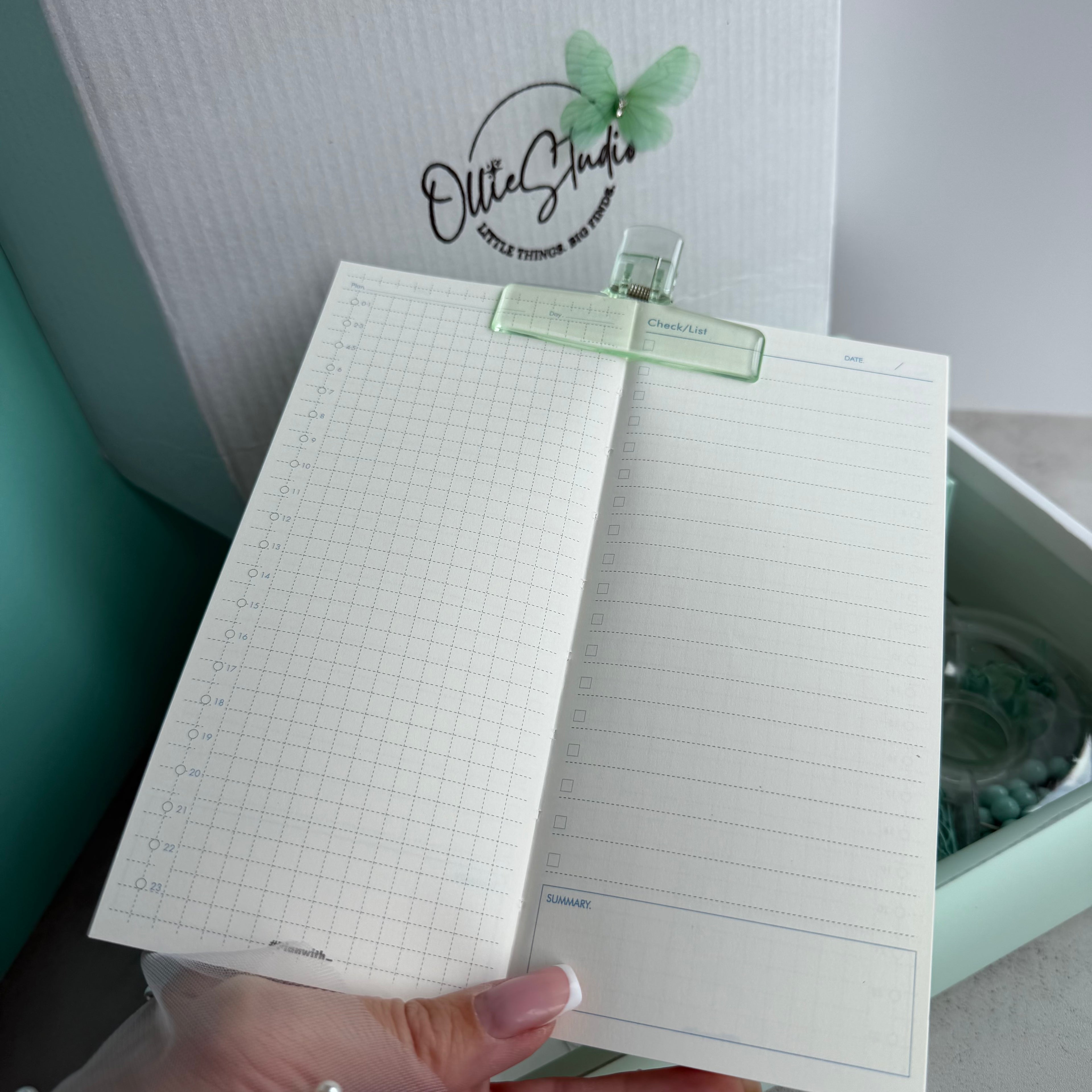 MINT MACARON DREAM | STATIONERY BUNDLE | DESK ESSENTIALS
