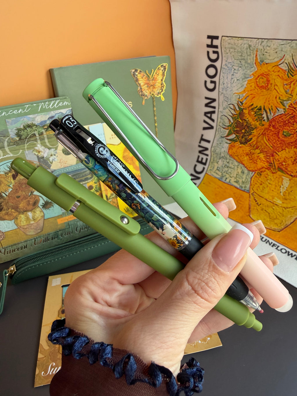 VAN GOGH SUNFLOWER GARDEN | ART STATIONERY & TOTE BUNDLE | INSPIRED GIFT SET