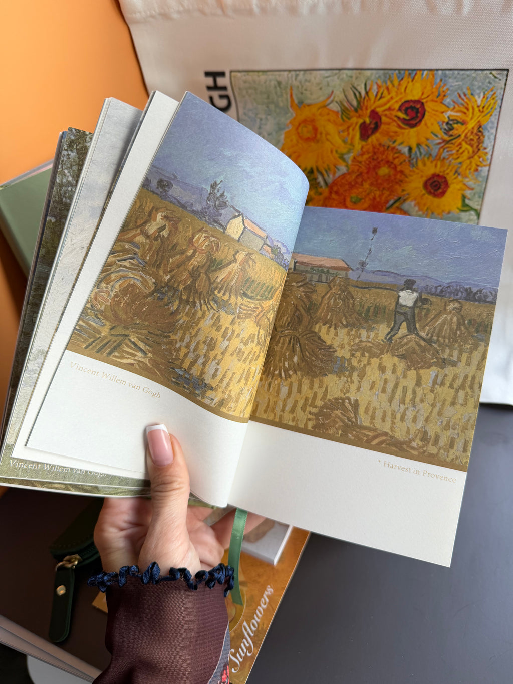 VAN GOGH SUNFLOWER GARDEN | ART STATIONERY & TOTE BUNDLE | INSPIRED GIFT SET
