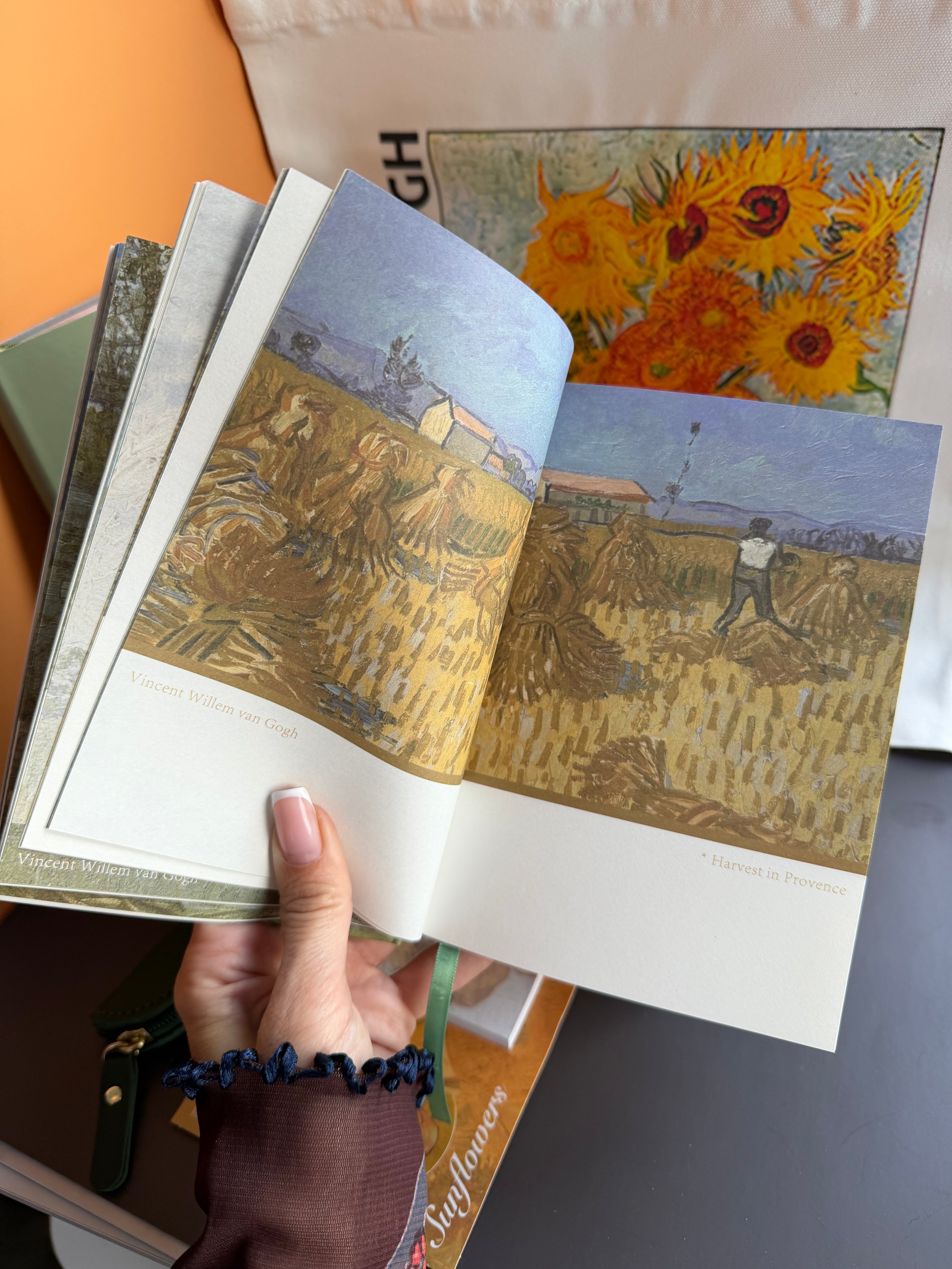 VAN GOGH SUNFLOWER GARDEN | ART STATIONERY & TOTE BUNDLE | INSPIRED GIFT SET