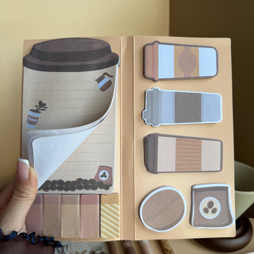 COFFEE PAUSE | COZY STATIONERY & DESK BUNDLE | CAFE INSPIRED GIFT SET