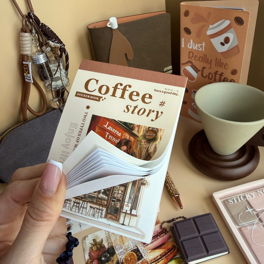 COFFEE PAUSE | COZY STATIONERY & DESK BUNDLE | CAFE INSPIRED GIFT SET