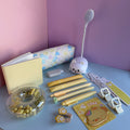 KAWAII KITTY & FRIENDS | YELLOW KID STATIONERY BUNDLE