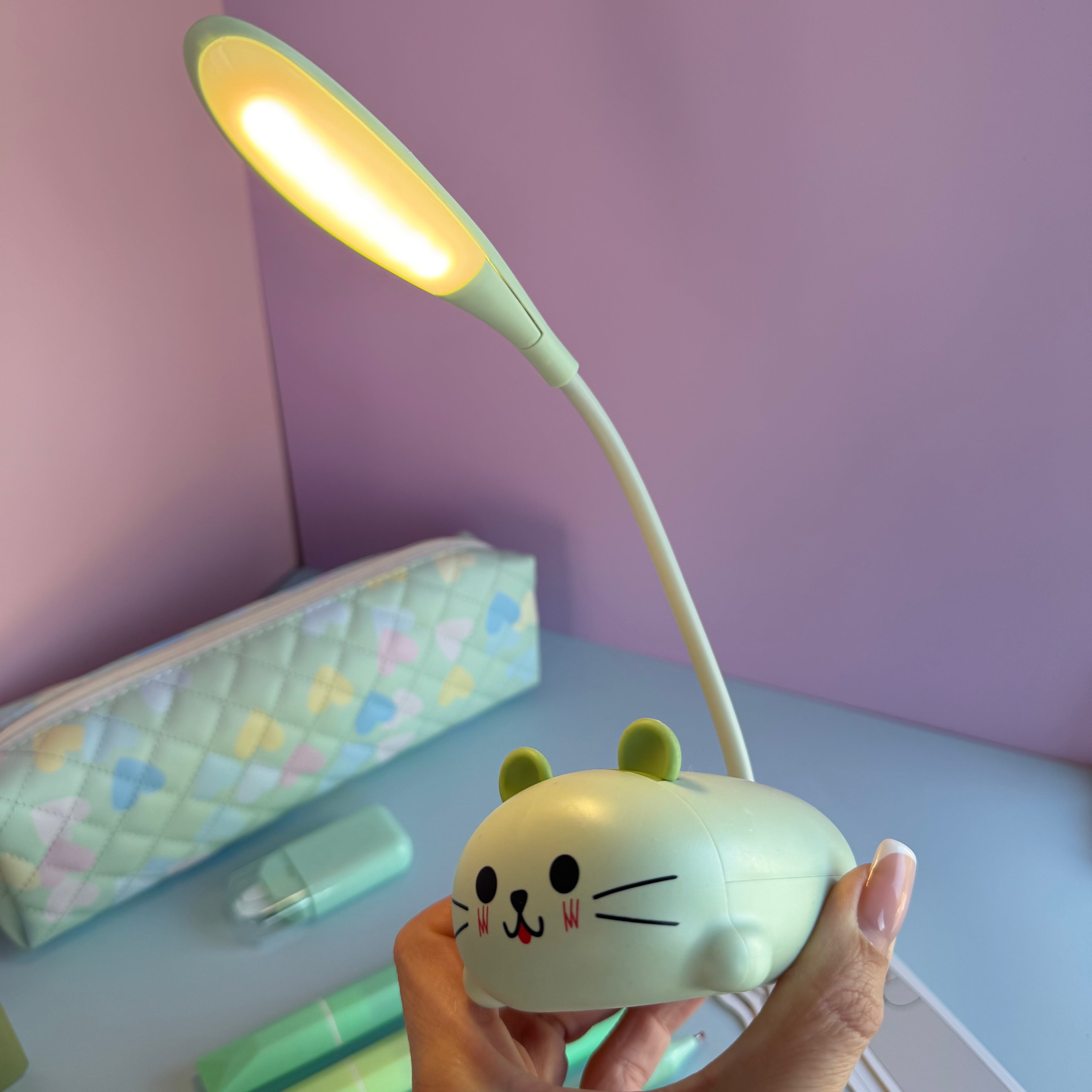 KAWAII KITTY & FRIENDS | GREEN KID STATIONERY BUNDLE
