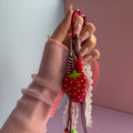 STRAWBERRY PICNIC KEYCHAIN | BAG CHARM