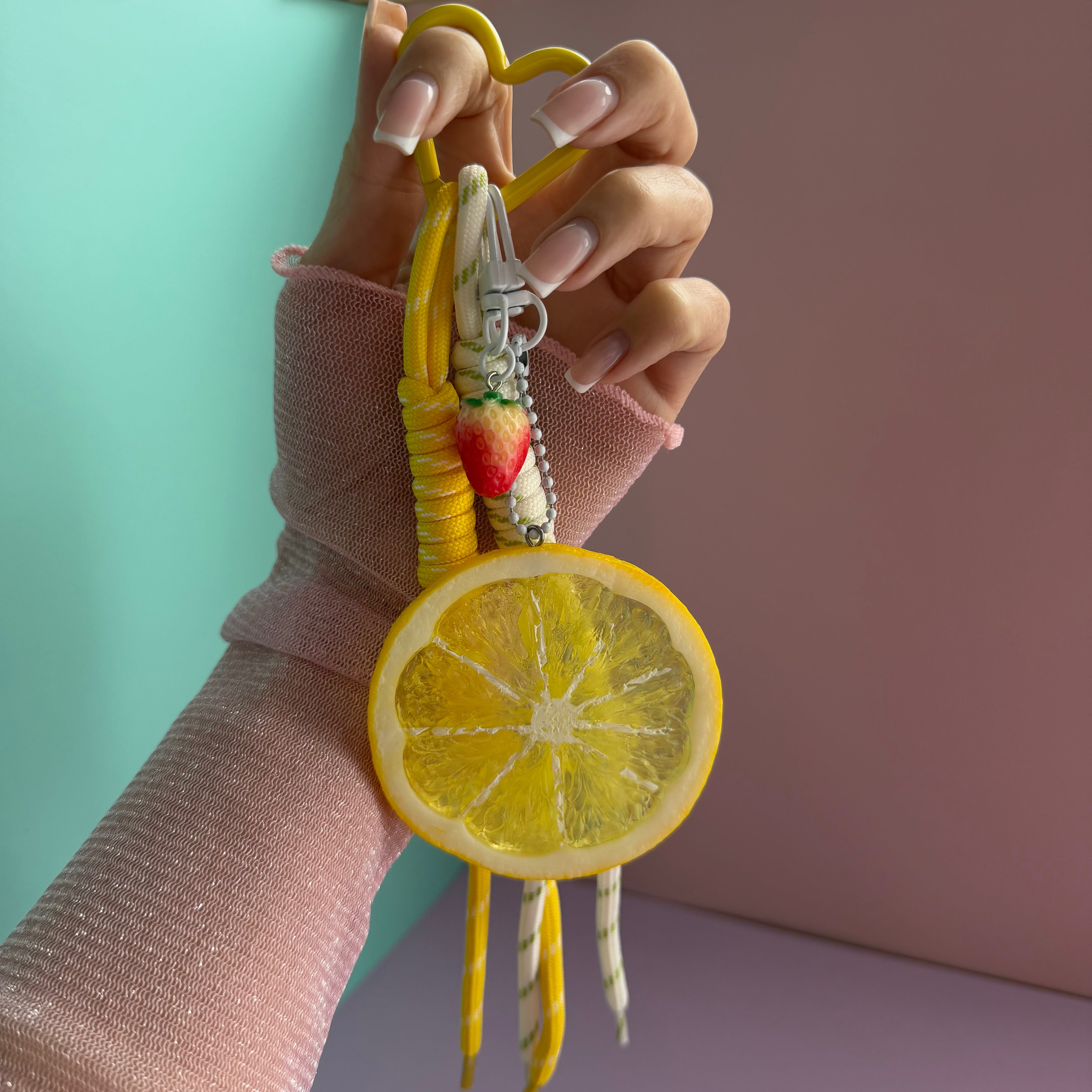 LEMON DROP KEYCHAIN | BAG CHARM