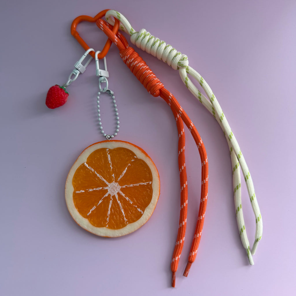 ORANGE BLOSSOM KEYCHAIN | BAG CHARM