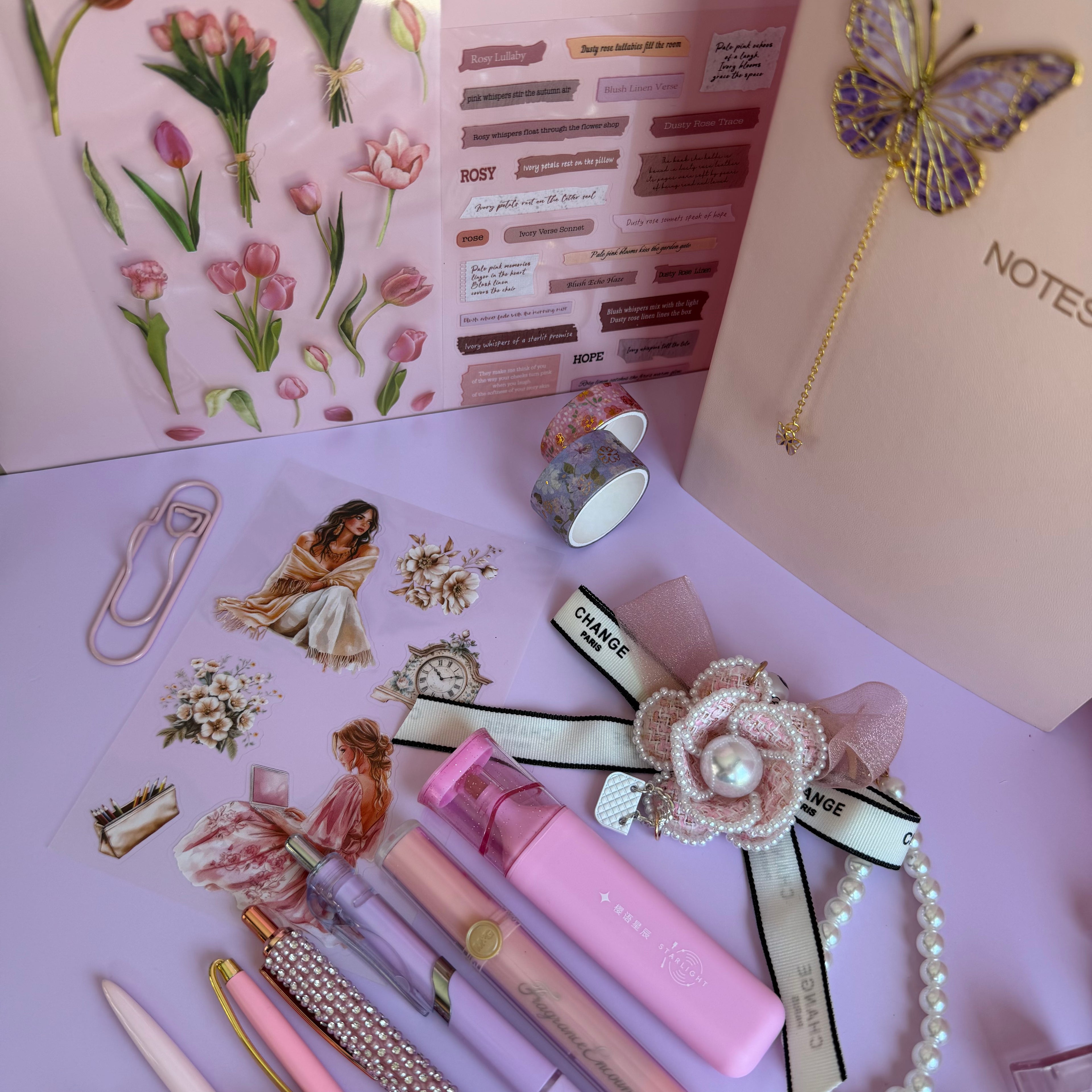 BLOOMING BLUSH | LIMITED EDITION | STATIONERY BUNDLE