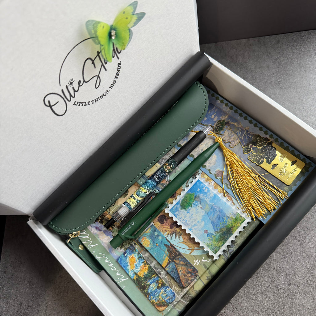 ART STATIONERY SET – VAN GOGH | GOLDEN FIELDS JOURNAL EDITION