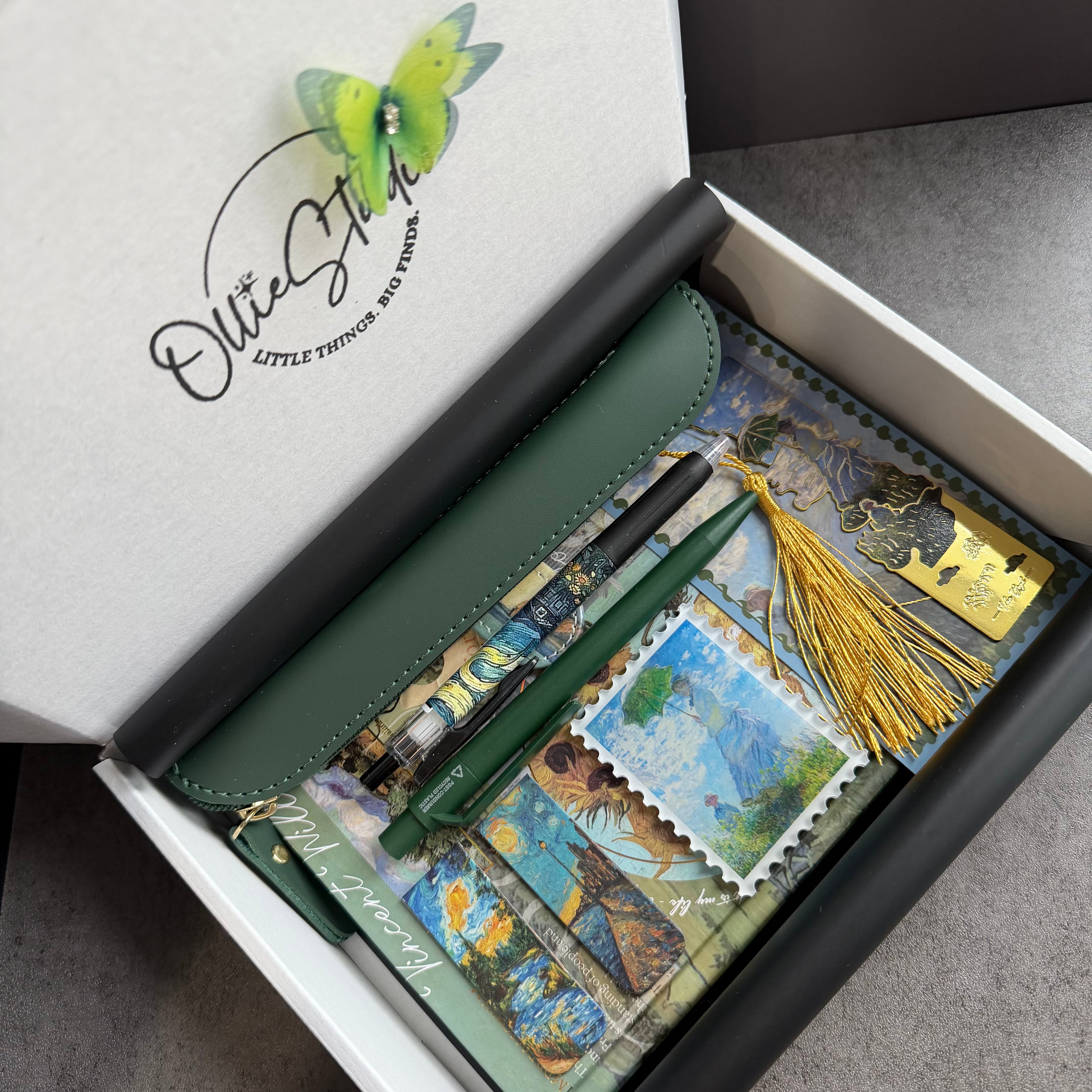 ART STATIONERY SET – VAN GOGH | GOLDEN FIELDS JOURNAL EDITION