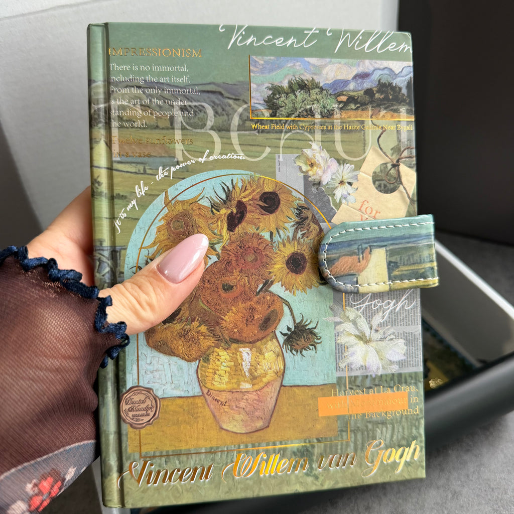 ART STATIONERY SET – VAN GOGH | GOLDEN FIELDS JOURNAL EDITION